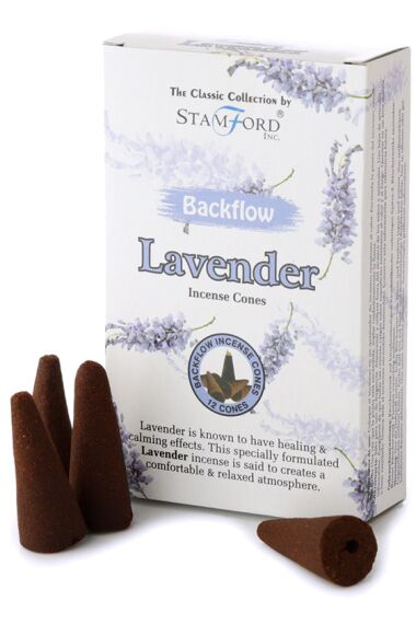 Røkelseskegler Backflow Lavender
