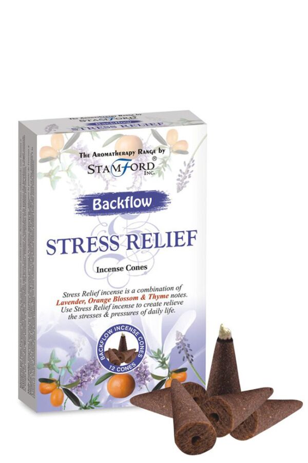 Røkelseskegler Backflow Stress Relief