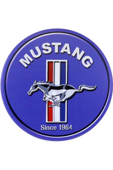 Metallskilt Mustang