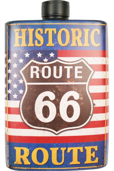 Retro Metallskilt Historic Route 66