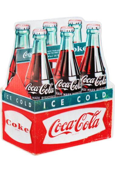 Retro Metallskilt Ice Cold Coca Cola