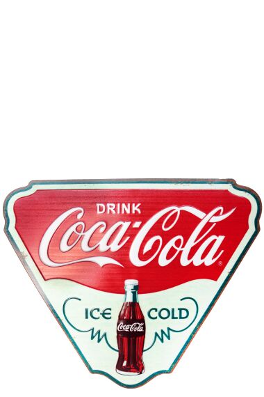 Retro Metallskilt Ice Cold Coke