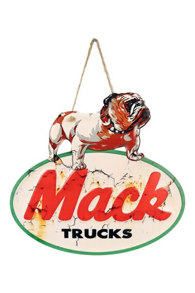 Retro Metallskilt Mack Trucks
