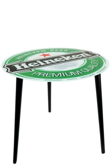 Retro Glassbord Heineken