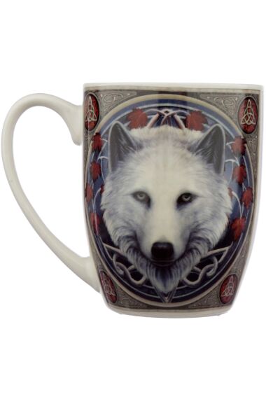 Lisa Parker White Wolf Mug