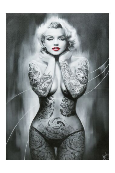 Larretsbilde Marilyn Tattoo