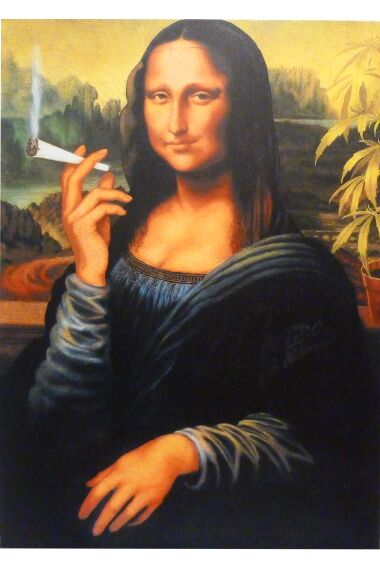 Larretsbilde Mona Lisa Smoking